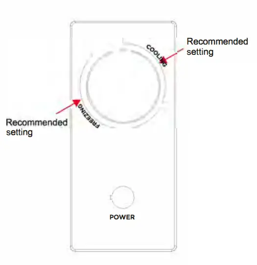Montpellier MCF99 ECO 99 Litre Chest Freezer - components 1