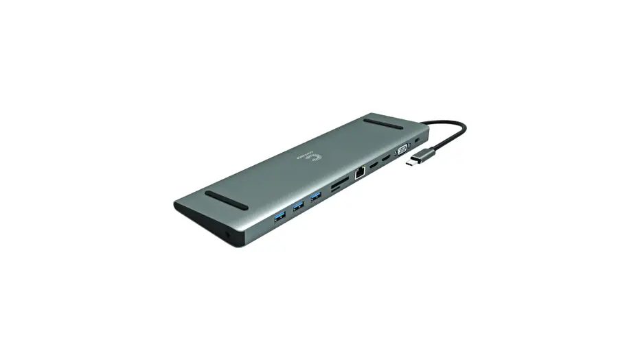 Comsol Cmmp11 Usb-c Dual Hdmi Docking Station For Windows Computer Equipped With A Usb-c Connector User Manual