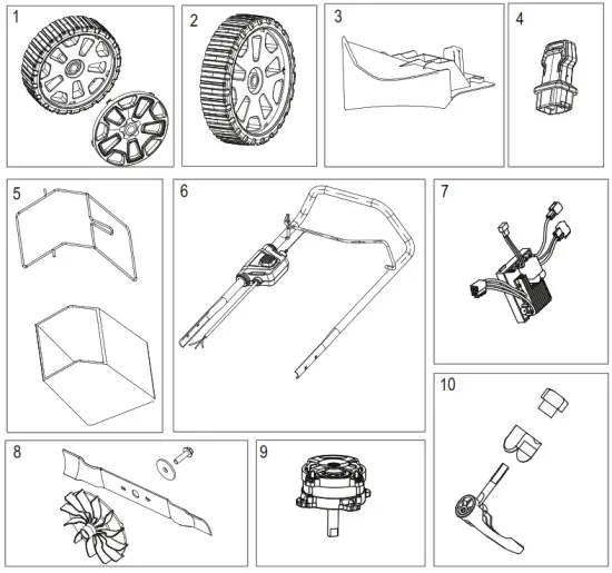 greenworks pro 2523502 Lawn Mower - fig12