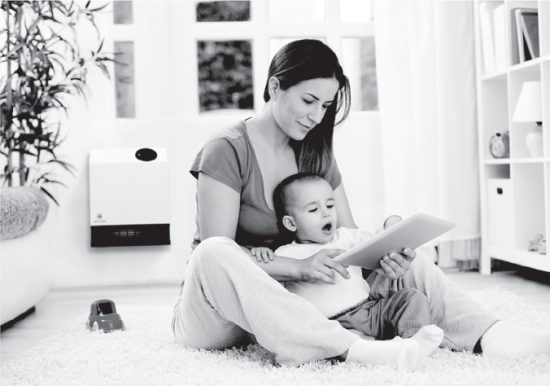 HEAT STORM HS 1000 WX WIFI 1000 Watt Smart Heater - Bedrooms,