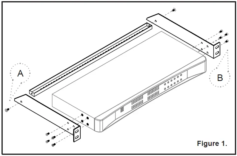 CyberView CV-1201D Dedicated KVM Switch and Rackmount Screen Technology fig1