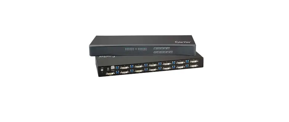 Cyberview Cv-1201d Dedicated Kvm Switch And Rackmount Screen Technology User Manual Cyberview Cv-1201d Dedicated Kvm Switch And Rackmount Screen Technology User Manual
