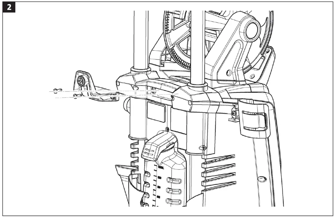 MEEC TOOLS 009876 160 Bar 220 W High Pressure Washer 2