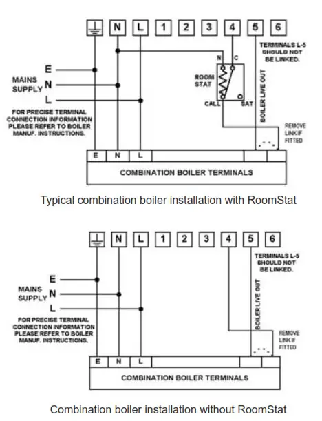 SECURE H17 XL Single Channel Timeswitch- Electrical Connections 2
