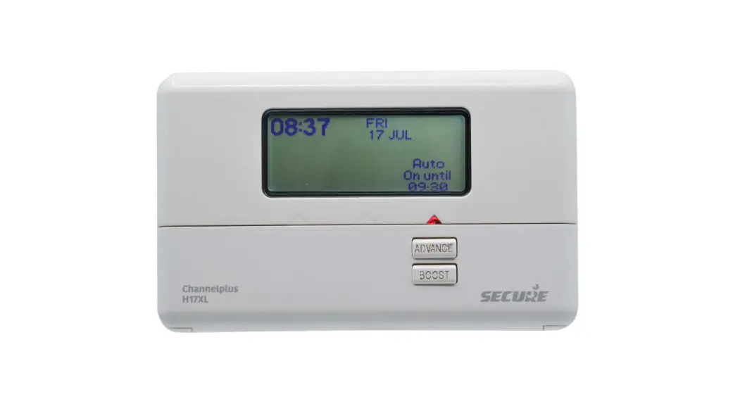 Secure H17 Xl Single Channel Timeswitch Instruction Manual Secure H17 Xl Single Channel Timeswitch Instruction Manual