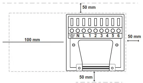 SECURE H17 XL Single Channel Timeswitch- Fitting the Backplate