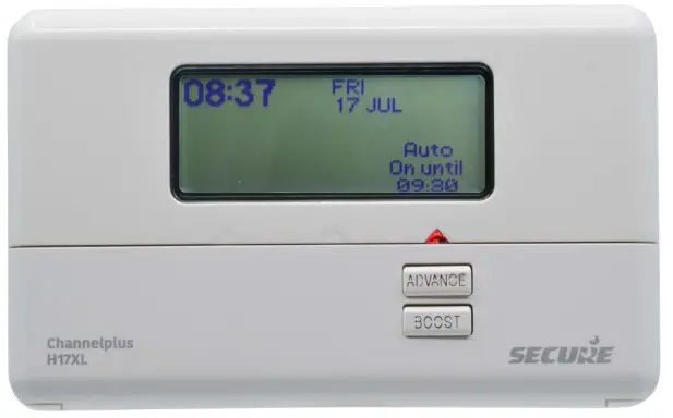 SECURE H17 XL Single Channel Timeswitch