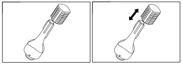 PROZIS Satin Women's Grooming Kit - Using the eyebrow trimmer