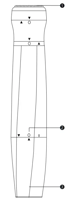 PROZIS Satin Women's Grooming Kit - parts