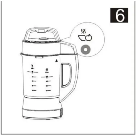 Using the Electric Soup Maker