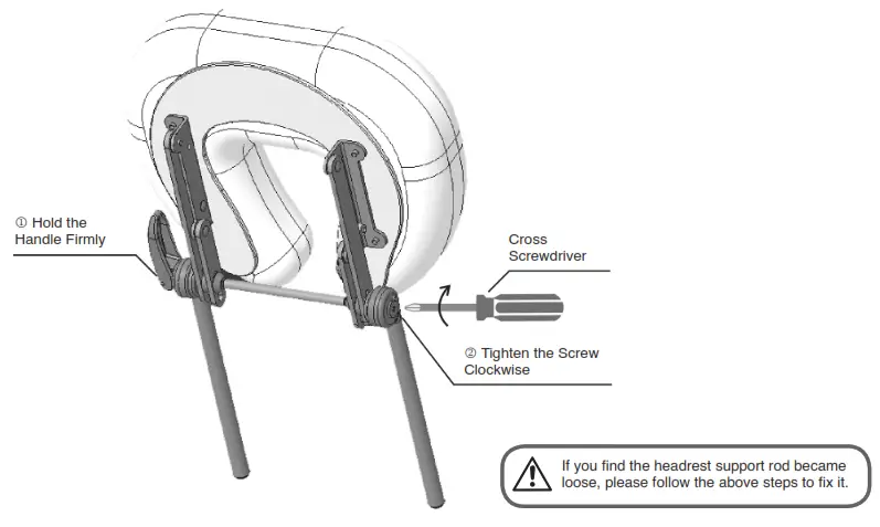 GIMA Lettino Eletttrico Per Centri Benessere Electric Beauty Beds- 3 Adjust the instructions