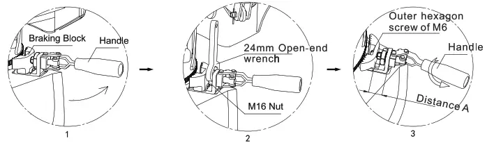 GIMA Lettino Eletttrico Per Centri Benessere Electric Beauty Beds- Instruction for Tightening the Braking Block-1