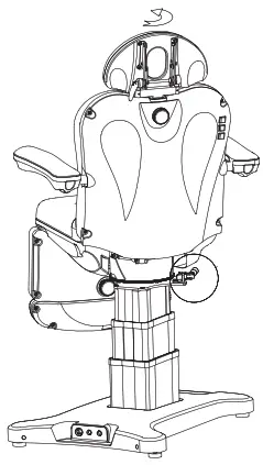 GIMA Lettino Eletttrico Per Centri Benessere Electric Beauty Beds- Instruction for Tightening the Braking Block