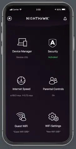 NIGHTHAWK RAXE300 AXE7800 Tri Band WiFi 6E Router - overview 3