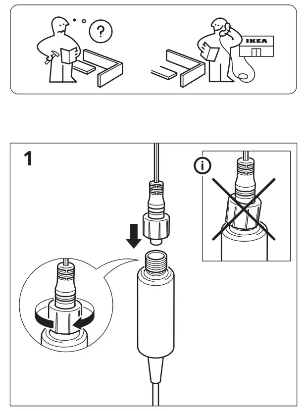 IKEA 704 653 88 STRÅLA LED String Light - FIGURE 1