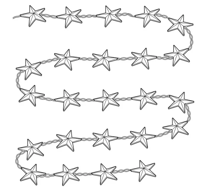 IKEA 704 653 88 STRÅLA LED String Light