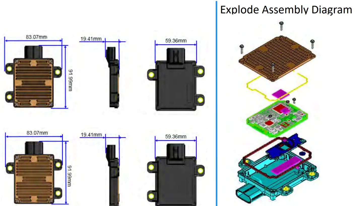 BOSCH 77CORNER 77Ghz Corner Radar Sensor - fig5