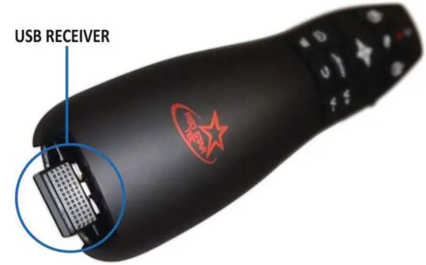 RED STAR TEC PR 820 Wireless Powerpoint Presentation Remote Clicker and Keynote Presenter-fig2