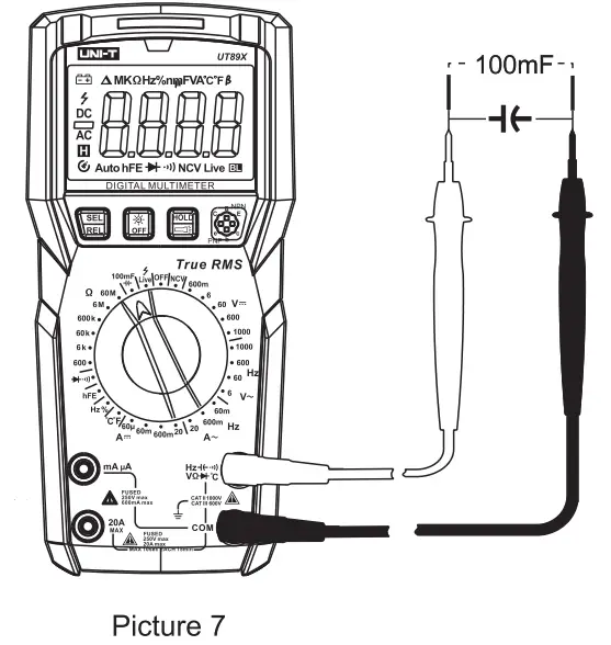 uni-t ut89x digital multimeter fig 11