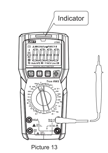 uni-t ut89x digital multimeter fig 17