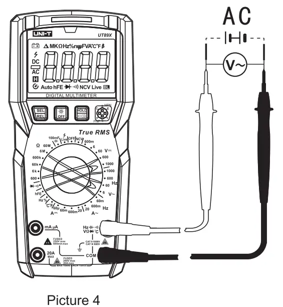uni-t ut89x digital multimeter fig 6