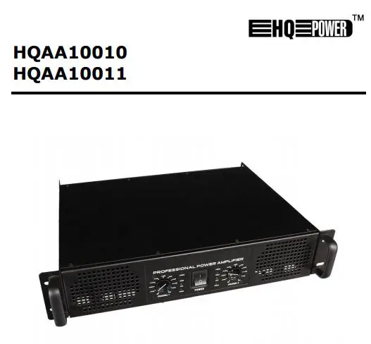 EHQ POWER Professional Power Amplifier