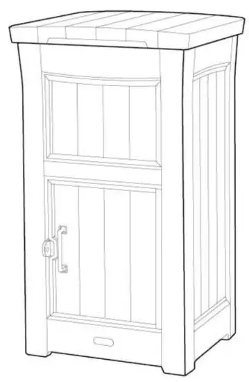 KeTeR 17209238 Parcel Drop Box