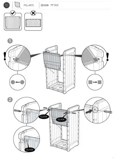 KeTeR 17209238 Parcel Drop Box - REQUIRED TOOLS 10