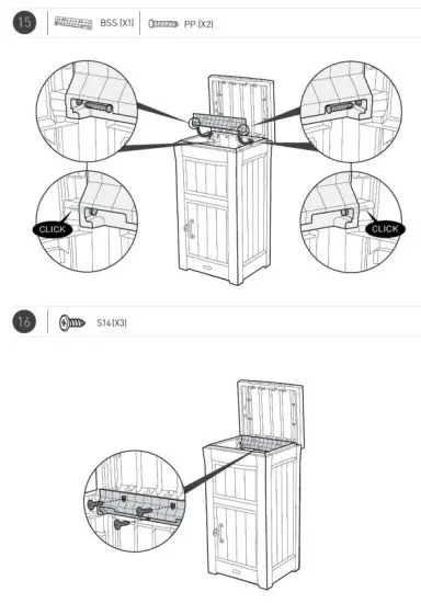 KeTeR 17209238 Parcel Drop Box - REQUIRED TOOLS 15