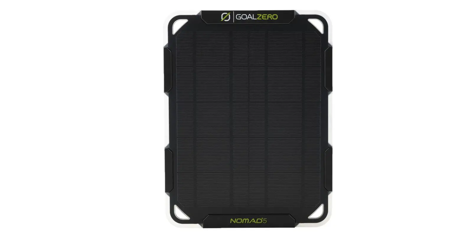 Goal Zero Nomad 5 Solar Panel User Guide