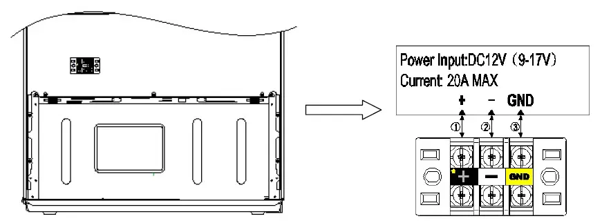 CANNON-MRF-314W-BS Frost-Free Refrigerator-Freezer-fig 1