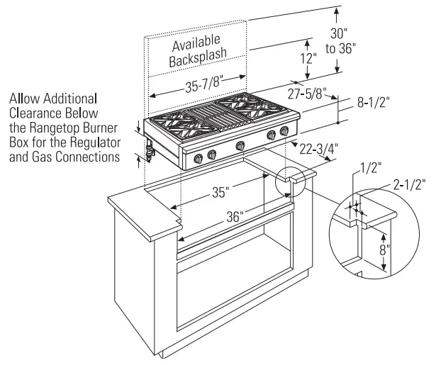 MONOGRAM ZGU364NDTSS 36 Inch Professional Gas Rangetop with 4 Burners and Griddle - PRGHOVDUHGHVLJQHG