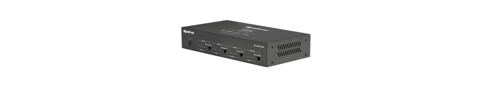 Wyrestorm Mx-0404-hdmi 4k Hdr 4 Input Matrix Switcher With 4 Scaling Outputs User Guide