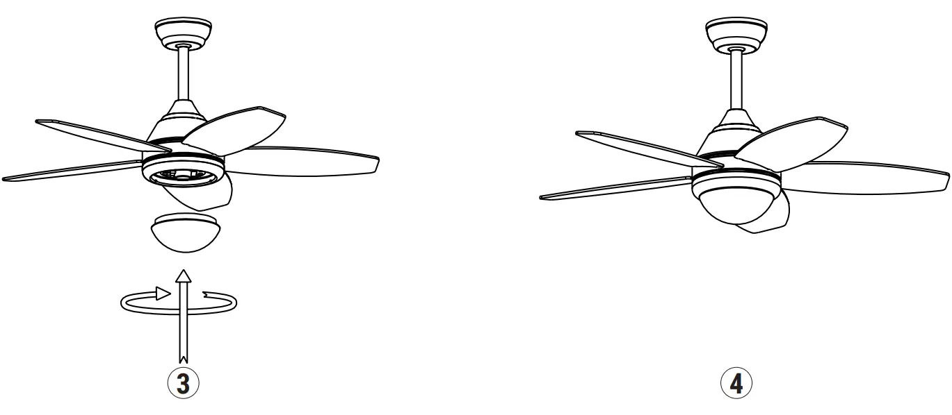 CREATE Flowood Stylance Ceiling Fan FIG 1