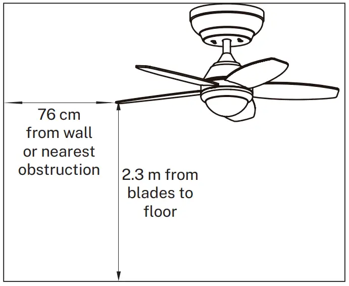 CREATE Flowood Stylance Ceiling Fan FIG 11