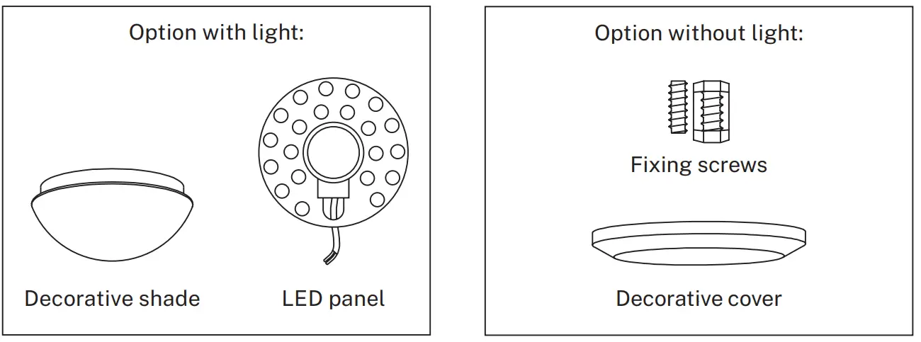 CREATE Flowood Stylance Ceiling Fan FIG 12