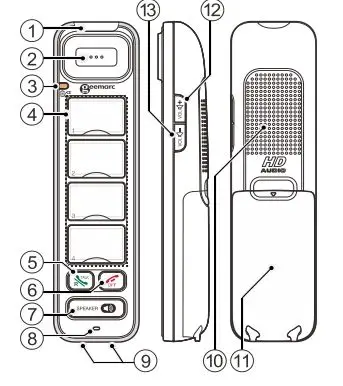 geemarc-PhotoDECT-295-Additional-Handset-Phone-fig-1