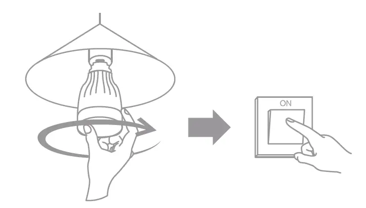 yeelight YLDP03YL LED Bulb Use FIG 1