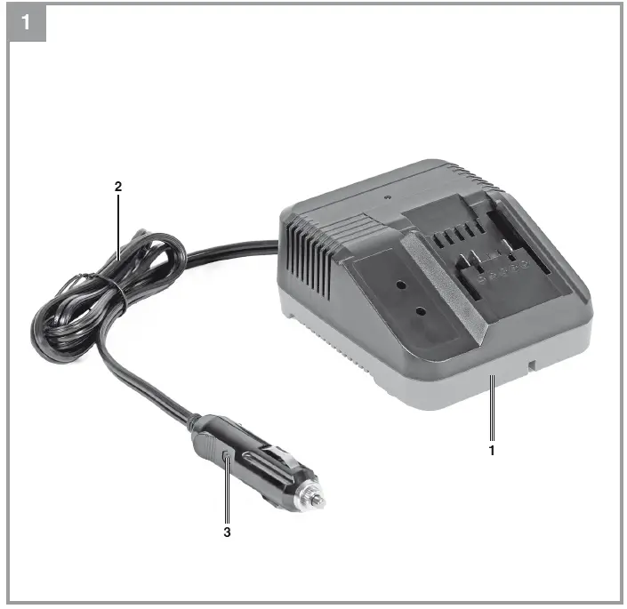 Einhell 4006825655377-Power-X-Car-Charger-3A-FIG-1