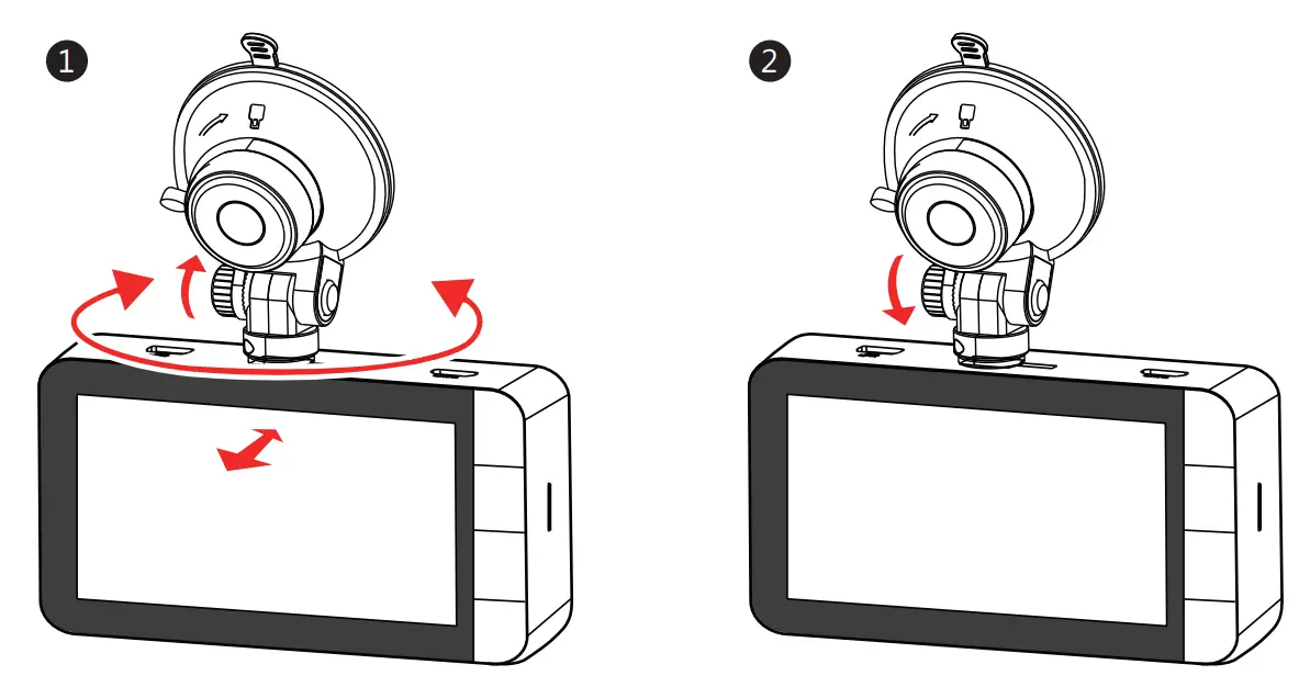 Z-EDGE R1 Dual Dash Cam Built in Wi Fi - FIG 3