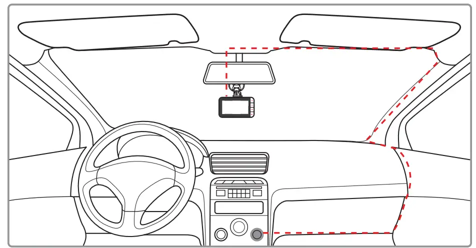 Z-EDGE R1 Dual Dash Cam Built in Wi Fi - FIG 4