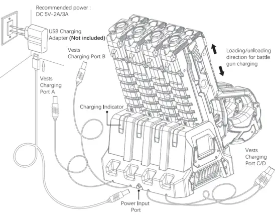 Vatos BB8933F Toy Series Infrared Laser Tag Gun - 4