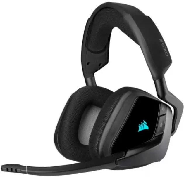 CORSAIR Premium Wireless Gaming Headset 7.1 Surround Sound --CORSAIR Premium Wireless Gaming Headset 7.1 Surround Sound