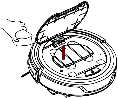 BLAUPUNKT RVC201 Robot Vacuum Cleaner A 2