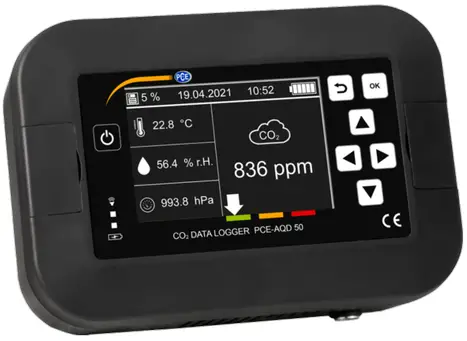 PCE AQD 50 Air Quality PC Software