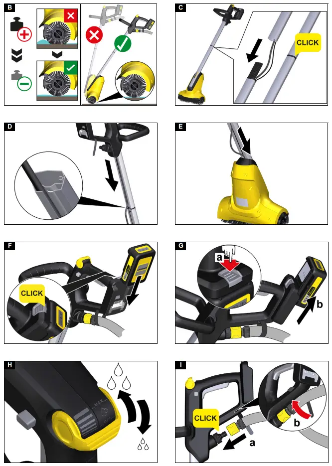 KARCHER PCL 3 18 Floor Scrubber with Rotating Brusher -fig2
