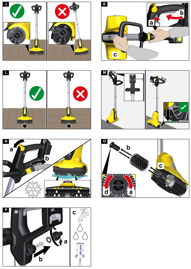 KARCHER PCL 3 18 Floor Scrubber with Rotating Brusher -fig3