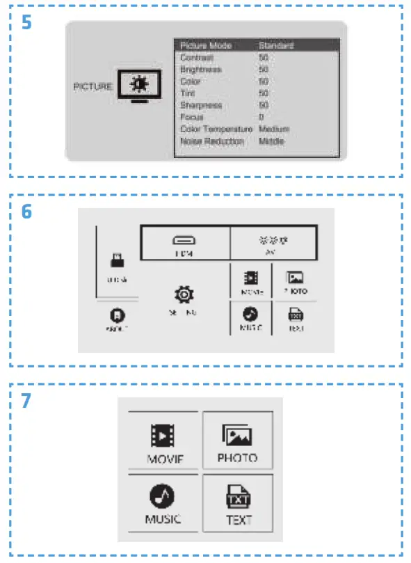 OVERMAX Multipic 2.5 LED Projector - fig 2