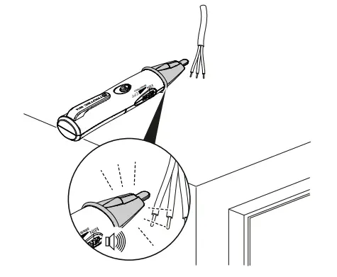 TROTEC BE16 Voltage Detector - figure 5