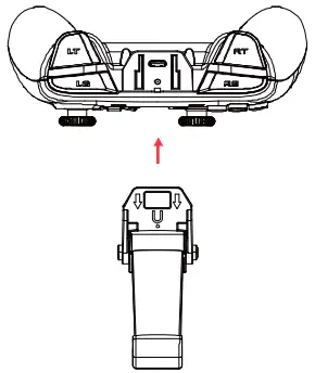 GameSir T4 Pro Wireless Game Controller - Holder